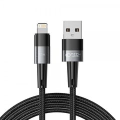 Tech-Protect Ultraboost Braided USB-A to Lightning Cable 12W Γκρι 2m