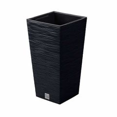 PROSPERPLAST Furu DFSH350 Γλάστρα Τετράγωνη Ψηλή 60lt - 34,5x34,5x66Ycm
