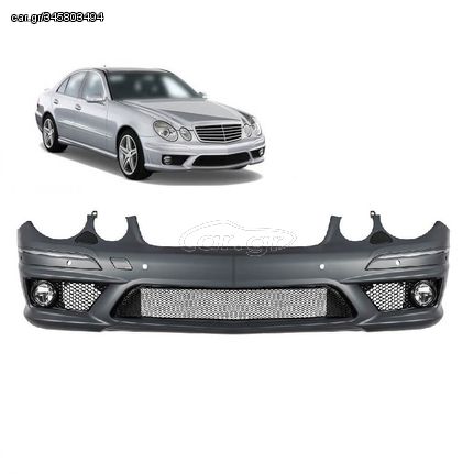 Μπροστινός Προφυλακτήρας Για Mercedes-Benz E-Class W211 06-09 Amg Look Με PDC Made In Taiwan