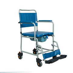 Αναπηρικό αμαξίδιο με δοχείο U-SHAPE “CYAN” MobiakCare 0805410
