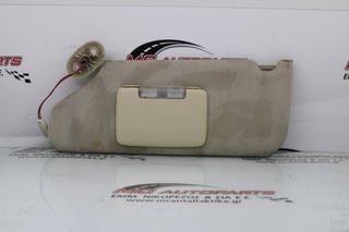 Σκιάδιο Αριστερό Γκρί JEEP CHEROKEE (KK) (2008-2014) με καλώδιο