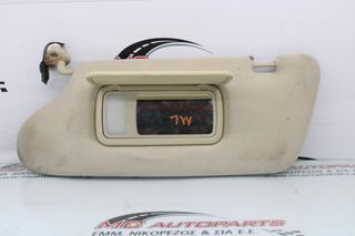 Σκιάδιο Αριστερό Μπεζ MERCEDES M-CLASS (W163) (1998-2005) με καλώδιο