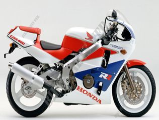 FULL FAIRING ΣΕΤ ΠΛΑΣΤΙΚΑ HONDA CBR400RR CBR 400 RR NC23 1988 1989 ΑΣΠΡΟ-ΚΟΚΚΙΝΟ-ΜΠΛΕ