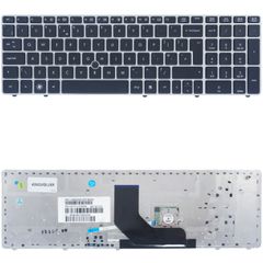Πληκτρολόγιο για Notebook HP EliteBook 8560P UK ( Κωδ.40043UKSILVER )