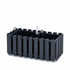 PROSPERPLAST Boardee fencycase DDEF400W Ζαρντινιέρα Κρεμαστή Με Αυτόματο Πότισμα - 38x18x16,2Ycm