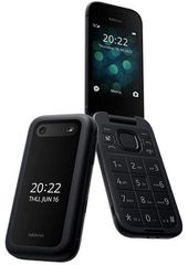 Nokia 2660 Flip Dual SIM (48MB/128MB) Κινητό με Κουμπιά (Ελληνικό Μενού) Μαύρο