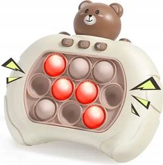 POP IT Arcade παιχνίδι Αρκουδάκι Καφέ- Arcade Game Bear Brown