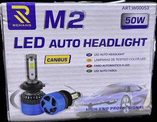 M2 LED AUTO HEADLIGHT H4 50W CANBUS