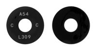 Samsung (GH64-09049A) Camera Lens Window (macro) - Black, Galaxy A54; SM-A546