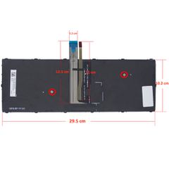 Πληκτρολόγιο Ελληνικό για Toshiba Portege R30-30 Series P000684310 G83C000GU5US GR Backlit Βlack ( Κωδ.40755GRBLNOPOINTER )-thumb-1