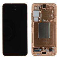 Samsung (GH82-33287G-PA) OLED Touchscreen (incl. pre-assembled frame) - Sandstone Orange, Galaxy S24; SM-S921B