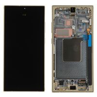 Samsung (GH82-33396C-PA) OLED Touchscreen (incl. pre-assembled frame) - Titanium Yellow, Galaxy S24 Ultra; SM-S928B