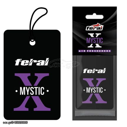 Αρωματικό Αυτοκινήτου Κρεμαστό Feral X Collection Mystic 1 Τεμάχιο