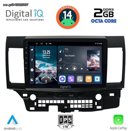 DIGITAL IQ RTG 4434_CPA (10inc) MULTIMEDIA TABLET for MITSUBISHI LANCER mod. 2008> | Pancarshop