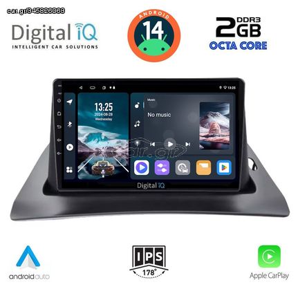 DIGITAL IQ RTG 4550_CPA (9inc) MULTIMEDIA TABLET for RENAULT KANGOO mod. 2010> | Pancarshop