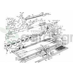 Σετ κουζινέτο και άξονας μετατροπής-204-Rotavator