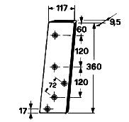 ΜΑΧΑΙΡΙ ΣΤΑΘΕΡΟ   7100 - 7190