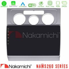 Nakamichi NAM5260 Series 4Core Android12 4+64GB VW Touran 2003-2011 Navigation Multimedia Tablet 10" Με Carplay & Android Auto