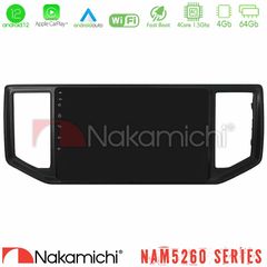 Nakamichi NAM5260 Series 4Core Android12 4+64GB VW Amarok 2017-2022 Navigation Multimedia Tablet 9" Με Carplay & Android Auto