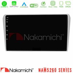 Nakamichi NAM5260 Series 4Core Android12 4+64GB Toyota Avensis T25 02/2003–2008 Navigation Multimedia Tablet 9" Με Carplay & Android Auto