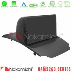 Nakamichi NAM5260 Series 4Core Android12 4+64GB Ford Ecosport 2014-2017 Navigation Multimedia Tablet 10" Με Carplay & Android Auto