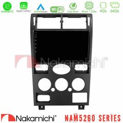 Nakamichi NAM5260 Series 4Core Android12 4+64GB Ford Mondeo 2001-2004 Navigation Multimedia Tablet 9" Με Carplay & Android Auto