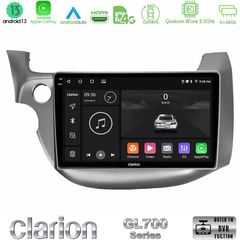 Clarion GL700 Series 8Core Android13 4+64GB Honda Jazz 2009-2013 Navigation Multimedia Tablet 10" Με Carplay & Android Auto