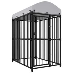vidaXL Κλουβί Σκύλου Εξωτερικού Χώρου 150 x 100 x 175 εκ. με Στέγαστρο