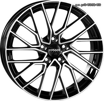 Monaco Wheels Gp11 18X8,0 5X112 ET45 CH66,5 Gloss Black / Polished