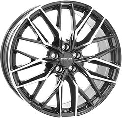 Monaco Wheels Gpx 19X8,0 5X112 ET45 CH70,1 Gloss Black / Polished