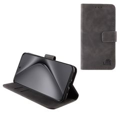 LIME ΘΗΚΗ HUAWEI PURA 70 PRO/ PURA 70 ULTRA 6,8" ESSENTIAL MAGNET BOOK STAND CLIP GREY