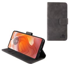 LIME ΘΗΚΗ MOTOROLA MOTO EDGE 50 ULTRA XT2401-1 6.7" ESSENTIAL MAGNET BOOK STAND CLIP GREY