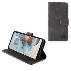 LIME ΘΗΚΗ MOTOROLA MOTO G24 POWER XT2425-4 6,56" ESSENTIAL MAGNET BOOK STAND CLIP GREY