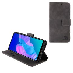 LIME ΘΗΚΗ HUAWEI P40 LITE E 6.39" ESSENTIAL MAGNET BOOK STAND CLIP GREY