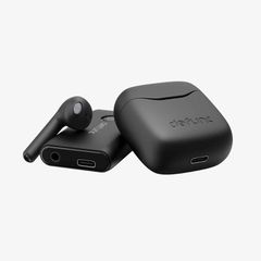 Defunc TRUE TRAVEL Kit Bluetooth 5.3 Ασύρματα True Wireless Ακουστικά με θήκη μαύρο