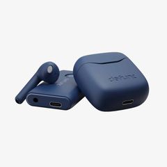 Defunc TRUE TRAVEL Kit Bluetooth 5.3 Ασύρματα True Wireless Ακουστικά με θήκη Μπλέ