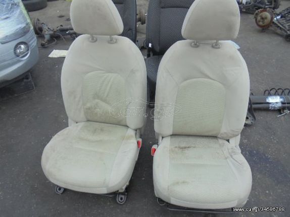 Καθίσματα Σετ Εμπρός για NISSAN MICRA (2011 - 2013) (K13) *Α* | Kiparissis - The King Of Parts