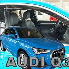 ΑΝΕΜΟΘΡΑΥΣΤΕΣ ΓΙΑ AUDI Q3 5D 2018-2021 ΖΕΥΓΑΡΙ ΑΠΟ ΕΥΚΑΜΠΤΟ ΦΙΜΕ ΠΛΑΣΤΙΚΟ HEKO - 2 ΤΕΜ.