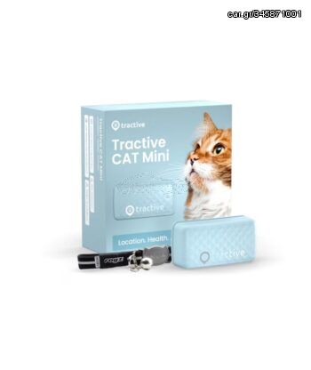 Tractive CAT mini GPS Pet Tracker Γάτας με Κολάρο Mint (Τεμάχιο)--TRCAT5MT