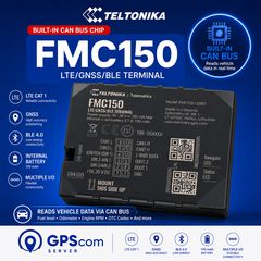 FMC150 4G GPS tracker CAN-BUS με SIM κάρτα + 1 ΜΗΝΑ ΔΩΡΕΑΝ συνδρομή GPScom Server