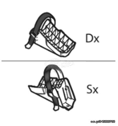 ΑΝΤΑΛΛΑΚΤΙΚΕΣ ΔΕΣΤΡΕΣ SX+DX (ΚΥΛΙΟΜΕΝΗ ΒΑΣΗ ΜΕ ΙΜΑΝΤΑ) ΓΙΑ ΒΑΣΗ ΠΟΔΗΛΑΤΩΝ STAND UP MENABO - 2 ΤΕΜ.