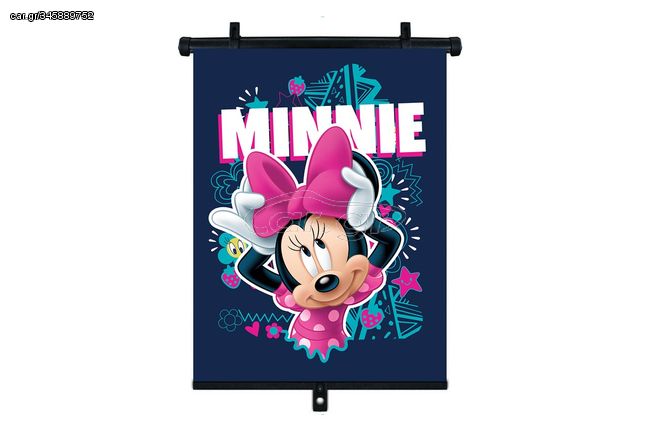 ΚΟΥΡΤΙΝΑΚΙ ΗΛΙΟΠΡΟΣΤΑΣΙΑΣ ΣΕ ΡΟΛΟ MINNIE 36x45cm ΓΙΑ ΠΛΑΙΝΟ ΤΖΑΜΙ/ΠΙΣΩ ΠΑΡΜΠΡΙΖ AMIO - 1 ΤΕΜ.