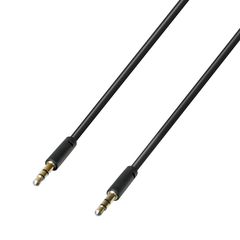 ΚΑΛΩΔΙΟ ΗΧΟΥ ΓΙΑ ΘΥΡΑ AUX 100cm STEREO JACK ESSENTIALS LINE (JACK ΣΕ JACK 3,5 mm)