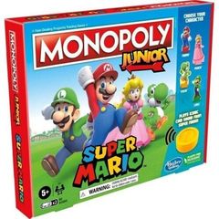 Hasbro Επιτραπέζιο: Monopoly Jr Super Mario Edition (F4817)