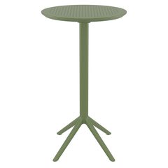 SKY OLIVE GREEN BAR Φ60Χ108εκ.ΠΤΥΣ/ΝΟ ΤΡΑΠ. ΠΟΛ/ΝΙΟΥ 1τεμ