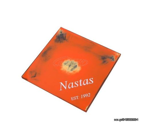 DESTINY Επιφάνεια Τραπεζιού Μέταλλο Βαφή Antique Orange Ε5155,90 Πορτοκαλί  60x60cm(Τελείωμα 1.2cm)  1τμχ