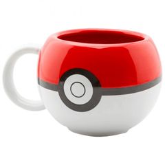 Κούπα Pokemon - 3D Pokeball Κεραμική Κόκκινη 300ml