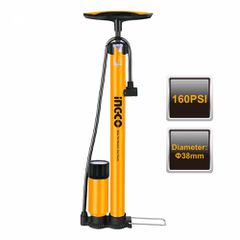 Τρόμπα Αέρος Χειρός 140 PSI με Μανόμετρο