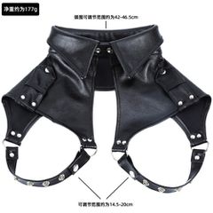 Brigade Man leather chest harness-thumb-6