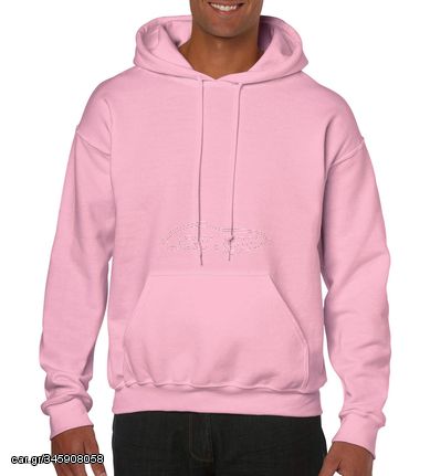 Ανδρικό Φουτεράκι Κουκούλα - Τσέπη | Heavy Blend™ Hooded Sweat | 18500 OVERSIZE Light Pink